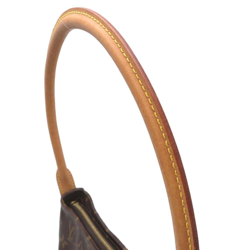 LOUIS VUITTON Authentic Brown Monogram Looping MM Shoulder Bag - Picture 5 of 10
